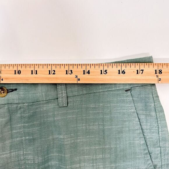 Pendleton Men's Green Cotton Shorts Sz 36 100% Cotton 10" Inseem - Picture 7 of 8